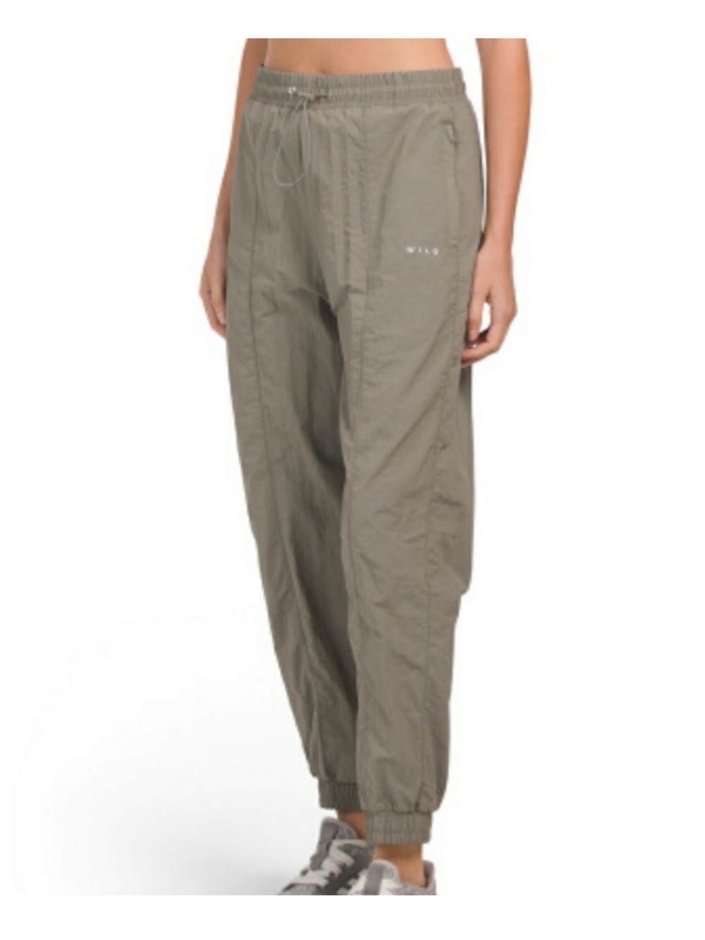 WILO the label Olive Green Women's Parachute Jogger Pants